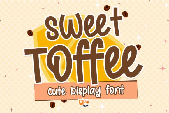 Discover Sweet Toffee: Your Friendly Brushed Display Font