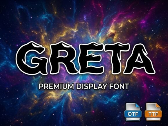 Greta: The Artisanal Display Font for Modern Storytelling