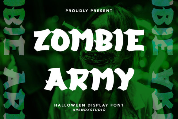 Zombie Army: Bold Typography for Modern Design